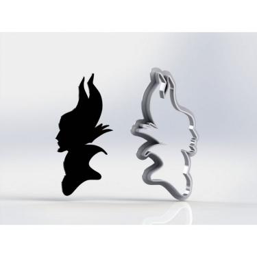 Imagem de Cortador Malévola Silhueta Tamanho 6Cm