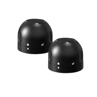 Imagem de Kit 2 Tampa Pressão Hermética Rolha Vedante Para Garrafas Vinho Champanhe a Vácuo, À Prova Vazamento - E-ShopCenter