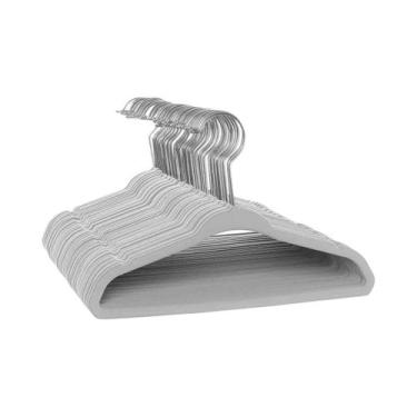 Imagem de Cabides De Veludo Antiderrapantes Para Crianças, Pacote Com 10, 20 Ou 