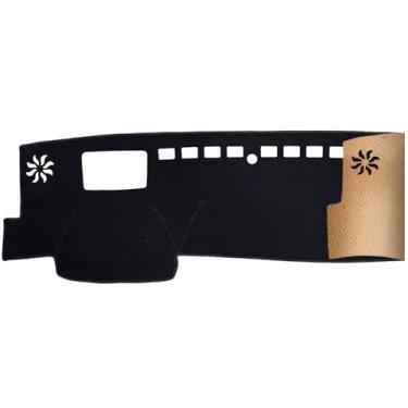 Imagem de QUYDDC Capa de painel adequada para Toyota Camry 2018 2019 2020 2021 2022 2023 2024 (compatível com modelos HUD) | Antirreflexo, proteção solar, à prova de poeira, à prova de UV | Capas de painel