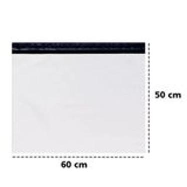 Imagem de 100 Envelope Saco Plástico 50 x 60 Segurança Envio Correios Sedex Bran