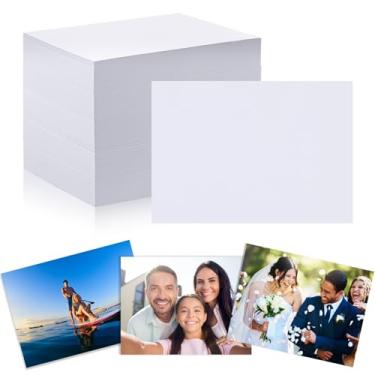 Imagem de Fainne Papel fotográfico 600 folhas, 10 x 15 cm, brilhante, dupla face, 24,5 kg, 9,5 mm, 200 g/m², cartolina brilhante para impressão a jato de tinta, impressão de fotos, calendário, cartões