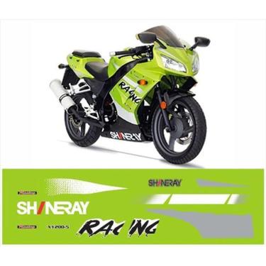 Imagem de Kit Adesivos Shineray Xy 200 Racing Moto Ny2004