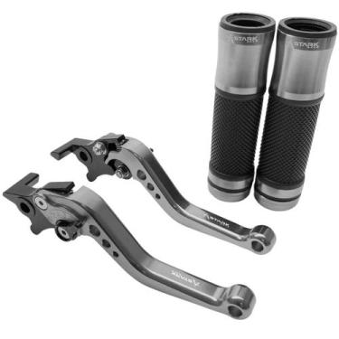 Imagem de Kit Manete Manopla Esportivo Dafra Citycom 300 Citycom300 - Stark Race