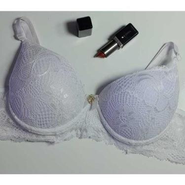 Imagem de Kit bojo com 3 sutiãs anita rendado com pingente sutiã de bojo sutiã d