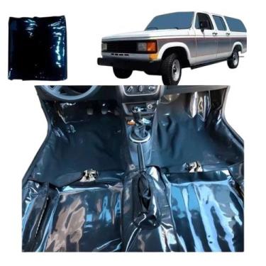 Imagem de Tapete Carpete Vinil Verniz grafite D20 Cabine Dupla ate 91 - MANOS TA