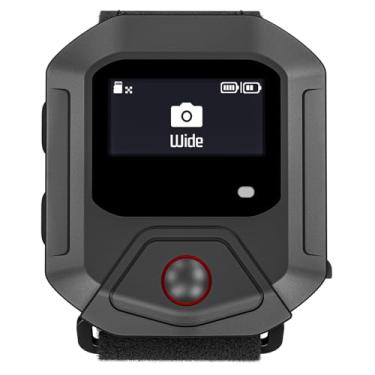 Imagem de Gaekol Controle remoto Bluetooth para GoPro, controlador de câmera compatível com Go Pro Hero 13/12/11/10/9 com alça de pulso Tipo-C controle remoto de ação recarregável