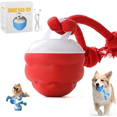 Imagem de The Chase Buddy Dog Brinquedo estimulante para o tédio 2025 Bola inteligente para filhotes de animais de estimação com cordas, bolas de cachorro em movimento, bolas automáticas elétricas e ativas para