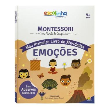 Imagem de Escolinha MONTESSORI Meu P Livro Atividades: Emoções