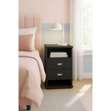 Imagem de Mesa De Cabeceira Mdf Quarto Escritório Mesinha Decoração