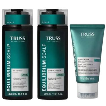 Imagem de Kit Truss Equilibrium Scalp - Shampoo 300ml + Condicionador 300ml + Máscara 180g