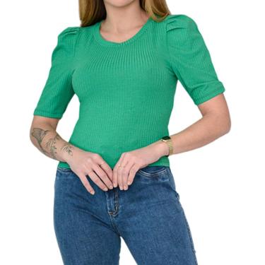 Imagem de Blusa Feminina LZT Cropped Verde - 8059-Feminino
