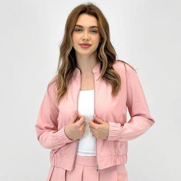 Imagem de Jaqueta Aishty Bomber em Tecido Feminina-Feminino
