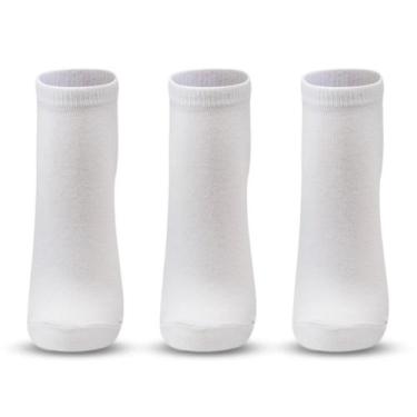 Imagem de Kit 3 Meias Unidades Sapatilhas Micro Com Almofada Unissex - Puket, 40