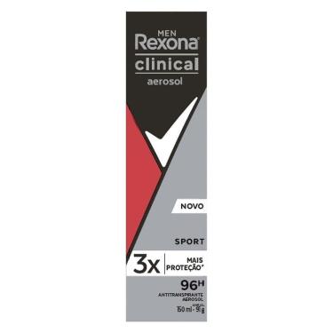 Imagem de Desodorante Aerosol Rexona Clinical Sport 150Ml
