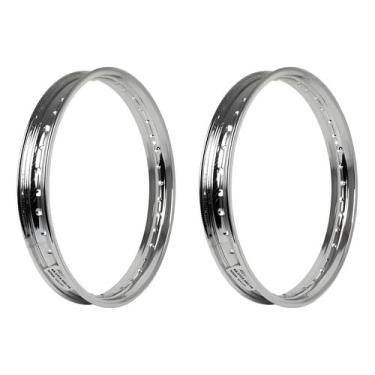 Imagem de Par Aro Roda Cg Today Titan Factor Fan Start 125 150 160