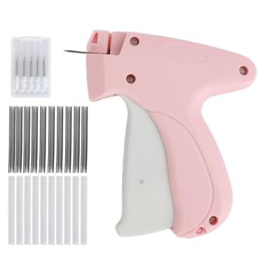 Imagem de Pistola de costura micro costurada para roupas - pistola de etiquetagem para roupas - Fixador rápido de roupas - inclui 6 agulhas, 1000 fixadores pretos e 1000 brancos