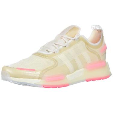 Imagem de adidas NMD_V3 Tênis feminino tamanho 39, cor: branco maravilha