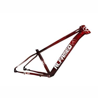 Imagem de Quadro Bicicleta Aro 29 Alfameq Smoke Bike MTB, 19, Vermelho