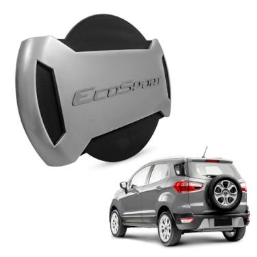 Imagem de Capa de Estepe Rígida para Ecosport 2008 a 2021 Capa Parcial Aros 15 16 17 com Nome Cro...