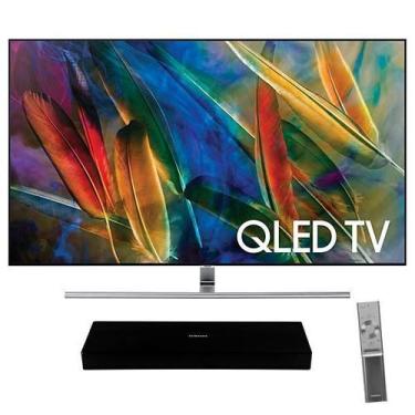 Imagem de Smart TV Samsung de 55" QLED 4K Ultra HD Bluetooth HDMI USB Wi-Fi Digi