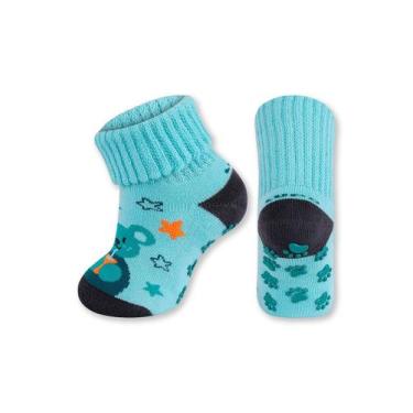 Imagem de Meia Bebê Antiderrapante Lupo 2058-025, Verde