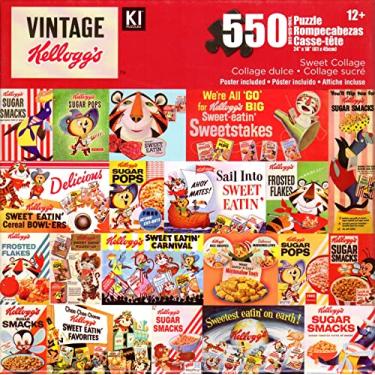 Imagem de Vintage Kellog's Sweet Collage 550 Piece Puzzle