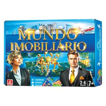 Imagem de Brincadeira de Criança Jogo de Tabuleiro Mundo Imobiliário