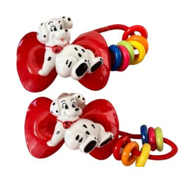 Imagem de Maria Chiquinha Xuxa de Cabelo Cachorrinho Fofo Laço Vermelho