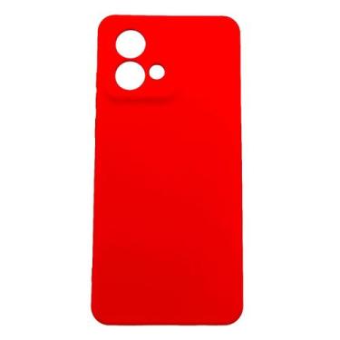 Imagem de Capa Capinha Compatível Com MOTOROLA moto G84 Silicone Aveludada Premi