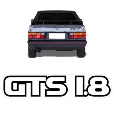 Imagem de Adesivo Traseiro Volkswagen Gol Gts 1.8/ 88 Preto - Genérico - SPORTIN
