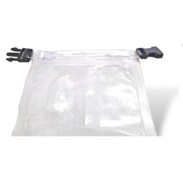 Imagem de Saco Estanque Transparente Impermeável = 35x20 Tamanho M - COTURNOS E 