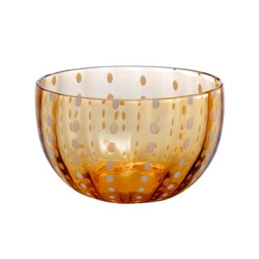 Imagem de WOLFF - Conjunto 2 Bowls de Vidro Orquídea Âmbar 11cm x 6,5cm