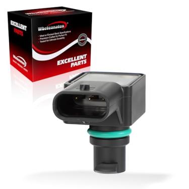 Imagem de MAP Sensor Manifold Pressão absoluta: Compatível com Chrysler Dodge Ram Jeep Volkswagen ERB EKG V6 3.6L Pentastar ERB ERC EH3 ERF CJRA V6 3.6L, 5149174AB 5149174AA 7B0906052A