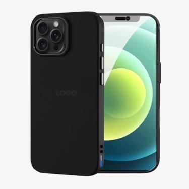 Imagem de SMART E CASE Capa Capinha Case Proteção Premium com Interior em Microfibra, Preta, Resistente a Impactos (iPhone 12/12 Pro)