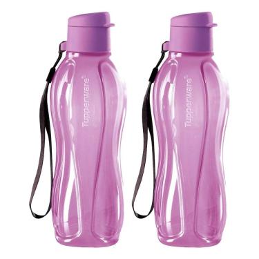 Imagem de Kit 2 Garrafas de Água Tupperware Eco Tupper Lilás 500ml