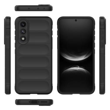 Imagem de Elubugod Capa compatível com OnePlus Nord 5, compatível com OnePlus Ace 5 Ultra TPU capa protetora de silicone macio preta