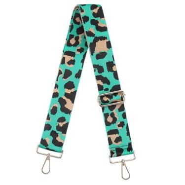 Imagem de Alça de ombro premium, 69.8-134.6 cm alça de bolsa transversal ajustável para bolsa de ombro, bolsa de mão com fivela central, bolsa de violão, Azul brilhante e preto