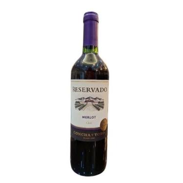 Imagem de Vinho chile concha y toro merlot - reservado 750ml