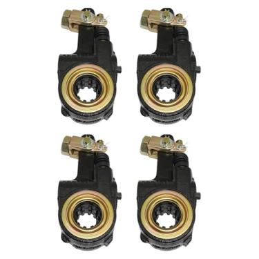 Imagem de Pacote com 4 ajustes automáticos de folga de freio AS1133 - 3,8 cm de diâmetro | 10 dentes estriados | Alavanca de 15 cm com manilha de trava - Substitui Meritor R801042 R803106 Bendix Accuride Gunite