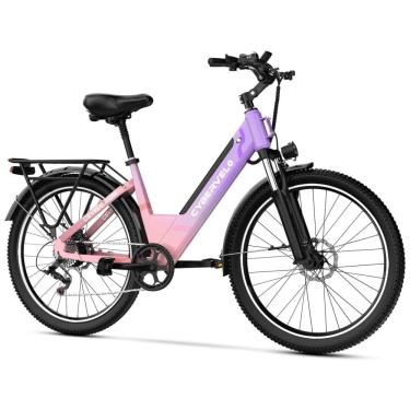 Imagem de Bicicleta Elétrica Aoango 1000W Pico | 7 Velocidades, Suspensão Dianteira, Tela LCD, Ba...