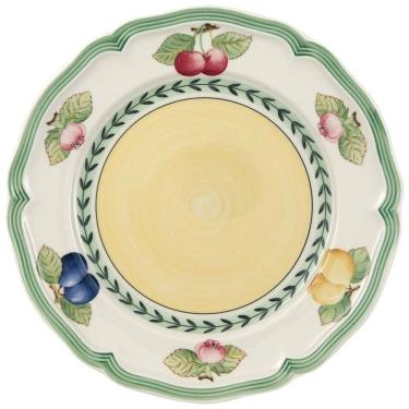 Imagem de Prato para Salada de 21 cm, Mais Elegância em Sua Mesa com Formato Redondo e Material d...