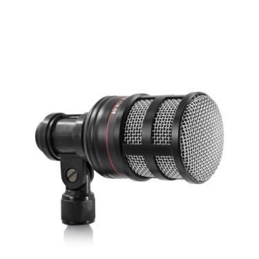 Imagem de Microfone Yo-tronics YTM-D8 Bass Kick Drum, Microfone Dinâmico Cardioide para Baixo e Instrumentos de Baixa Frequência, Potente Som Claro Baixo com Redução de Ruído, Corpo de Metal de Longa Duração