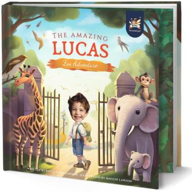 Imagem de Livro Infantil Personalizado ELFINK - Aventura no Zoo Incrível