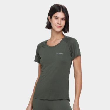 Imagem de Camiseta Olympikus Runner Mc 2.0 Feminina, Verde água, M