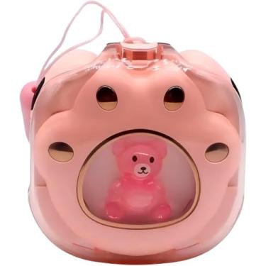 Imagem de Fone de Ouvido Bluetooth Infantil, Rosa, Design de Ursinhos, com Música, Controle Touch, sem Fio (STO3087RS)