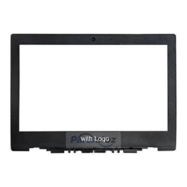 Imagem de Rinbers Substituição de chassi de moldura central LCD de plástico para laptop para HP Chromebook 11 11MK G9 EE M47387-001 11 11A G8 EE L89773-001