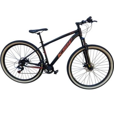 Imagem de Bicicleta Aro 29 Ksw Xlt 100 Pneu Faixa Amarelo 21 Velocidades Suspens
