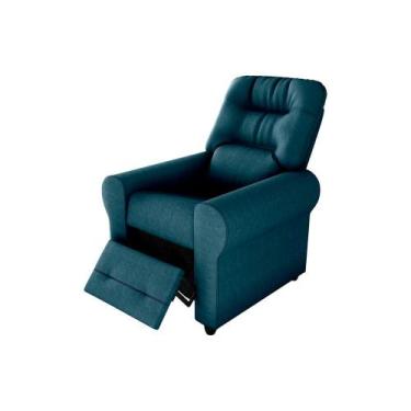 Imagem de Poltrona do Papai Reclinável Clio Matrix, SUEDE PETRÓLEO