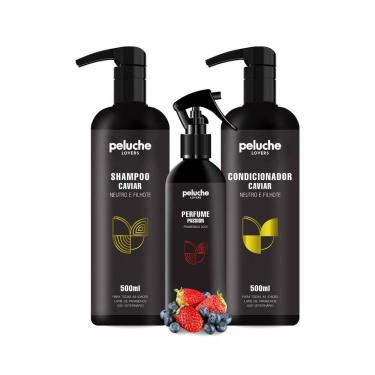Imagem de Shampoo Condicionador Hidrata Caviar + Perfume Passion Kit